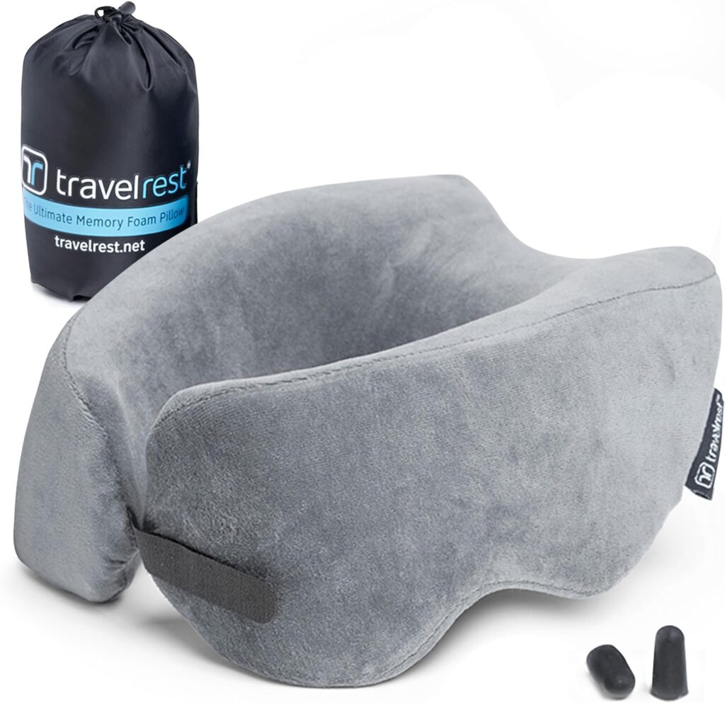 Memory Foam Travel Pillow

